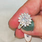 Starburst CZ Ring