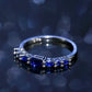 Sweet 925 Silver Blue CZ Ring