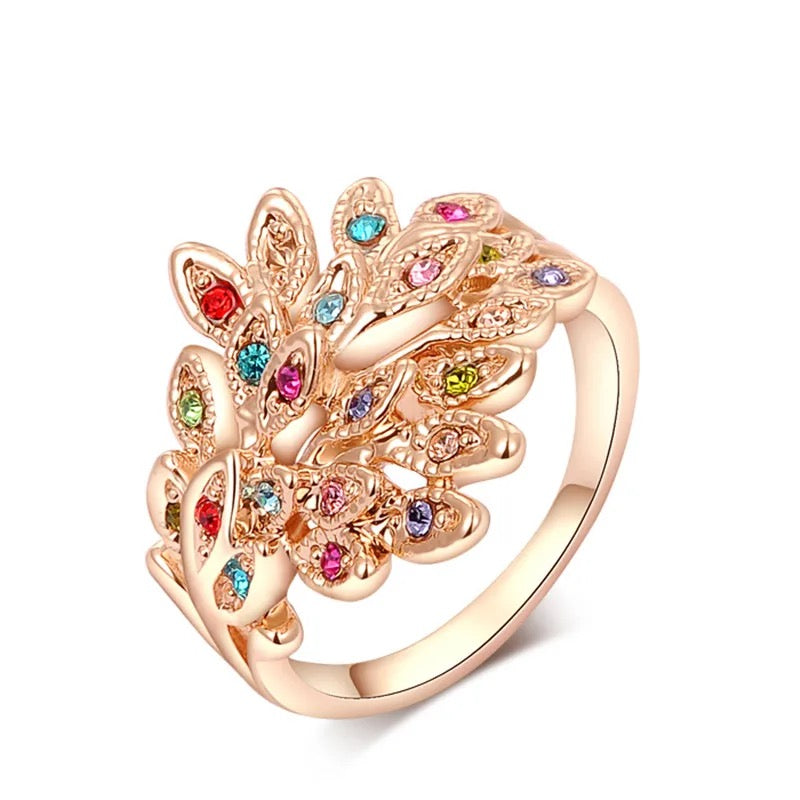 Peacock Ring