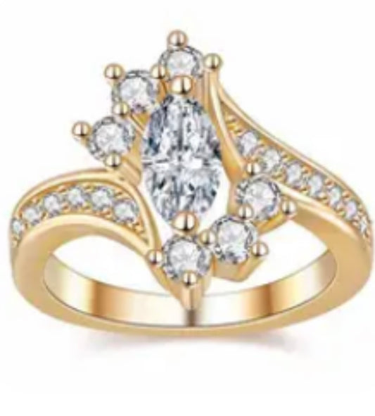 Marquis Design CZ Ring