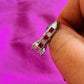 Fuchsia White CZ Ring