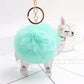 Cute Alpaca Key Ring