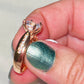 1.75ct AAA Zircon Engagement Ring