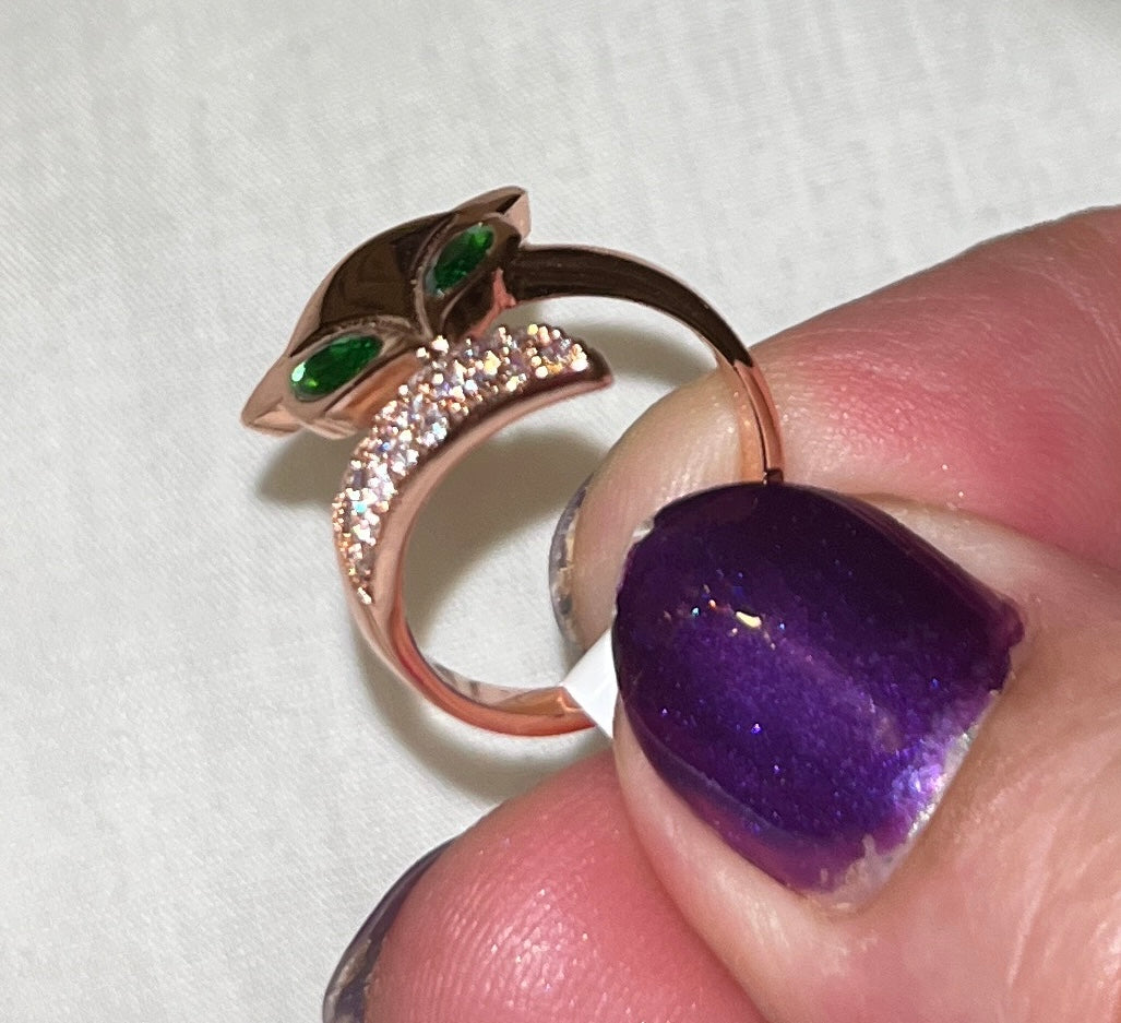 Foxy Lady Crystal Ring