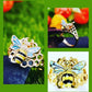 “Save the Bees” Honeycomb Ring
