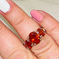 Firestarter 5-Stone CZ Ring