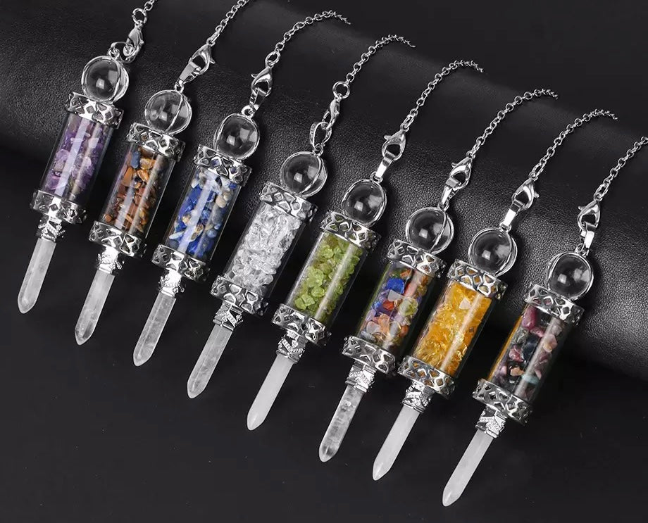 Crystal Pendulums for Divination Dowsing