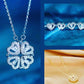 2-in-1 Retro Magnetic Folding Heart Pendants