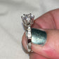 Solitaire Zircon Ring