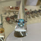 “Still Waters & Clear Skies” Zircon Rings