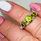 Cubic Zirconia 3-Stone Ring