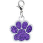 Paw Print Pet Charms