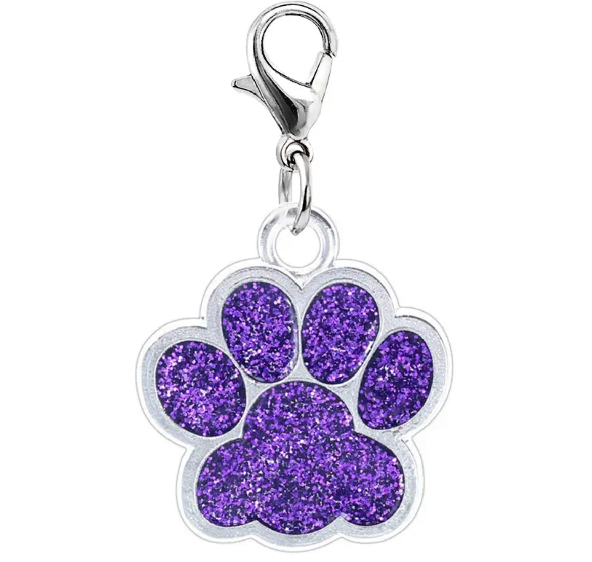 Paw Print Pet Charms