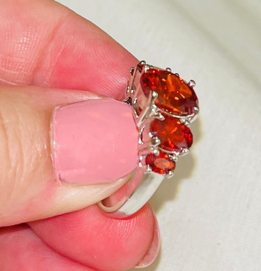 Firestarter 5-Stone CZ Ring