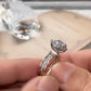 2-Tone Classic CZ Engagement Ring