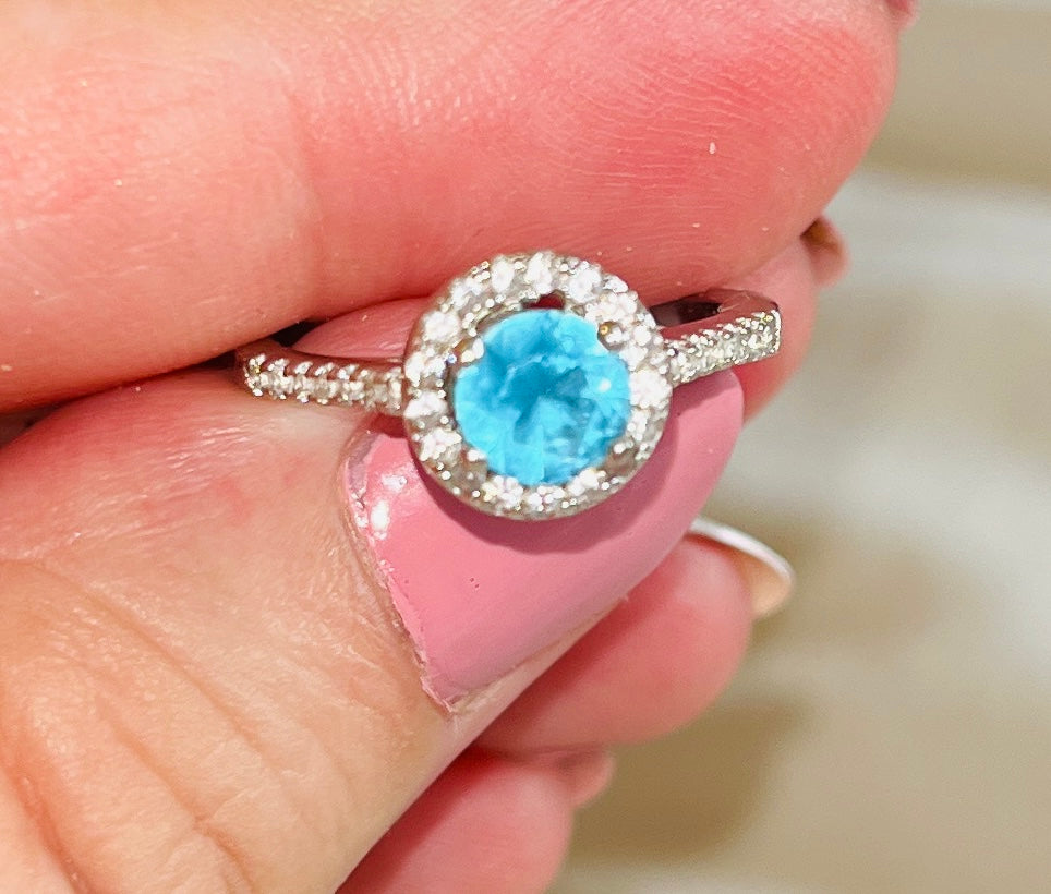 Tiny Turquoise Dream Ring