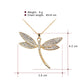 Dragonfly Cubic Zirconia Pendant