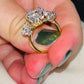 3 Stone CZ Bling Ring