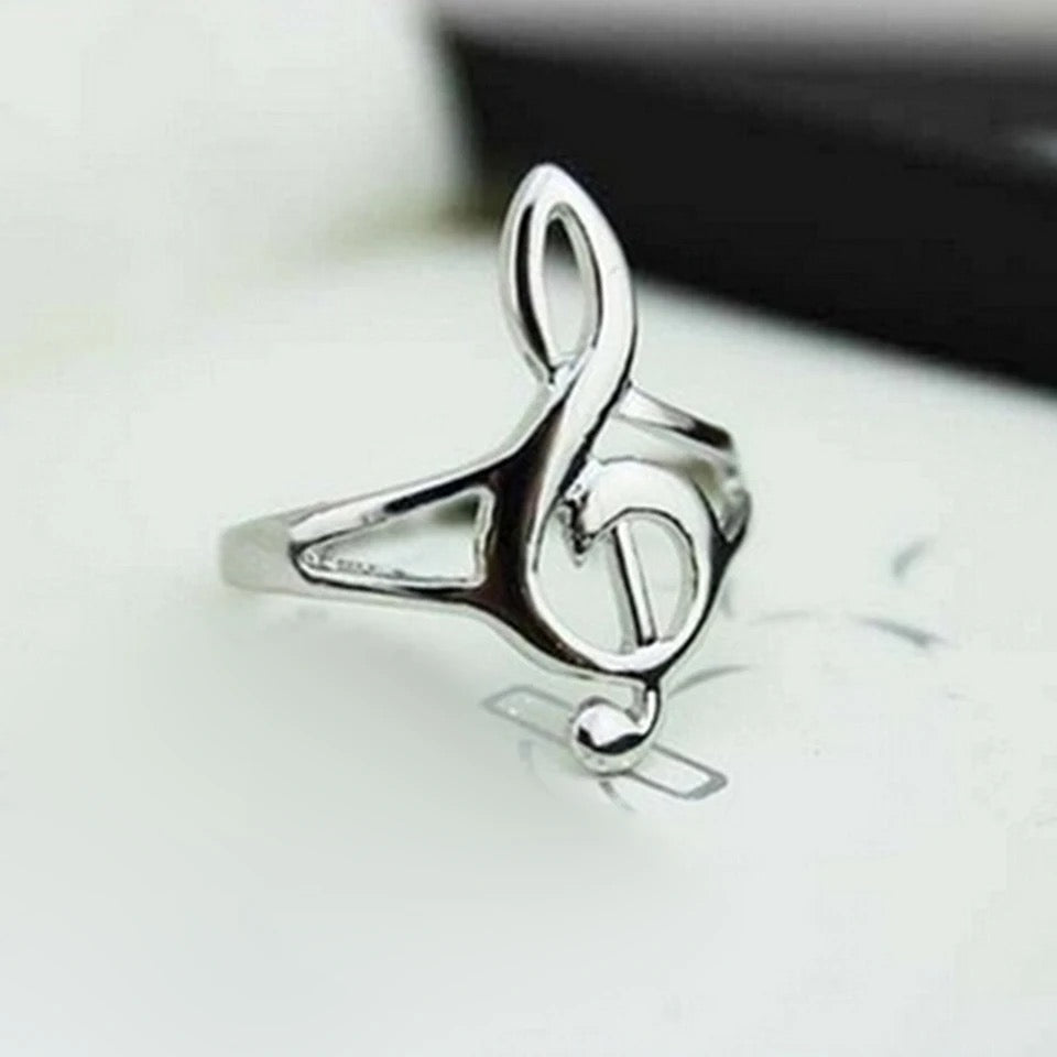 Treble Clef Ring