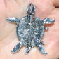 Abalone Shell “Turtle Love” Brooch & Pendant