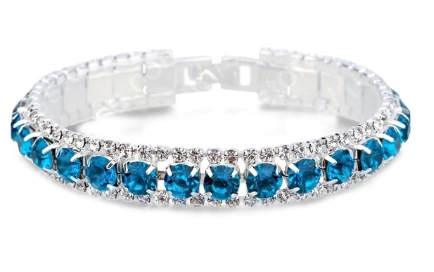 925 Silver AAA Austrian Crystal Bracelet