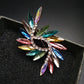 Fireworks Crystal Brooch