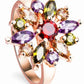 Mona Lisa Flower Ring
