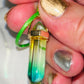 Natural Crystal Hexagonal Pendulum Pendant