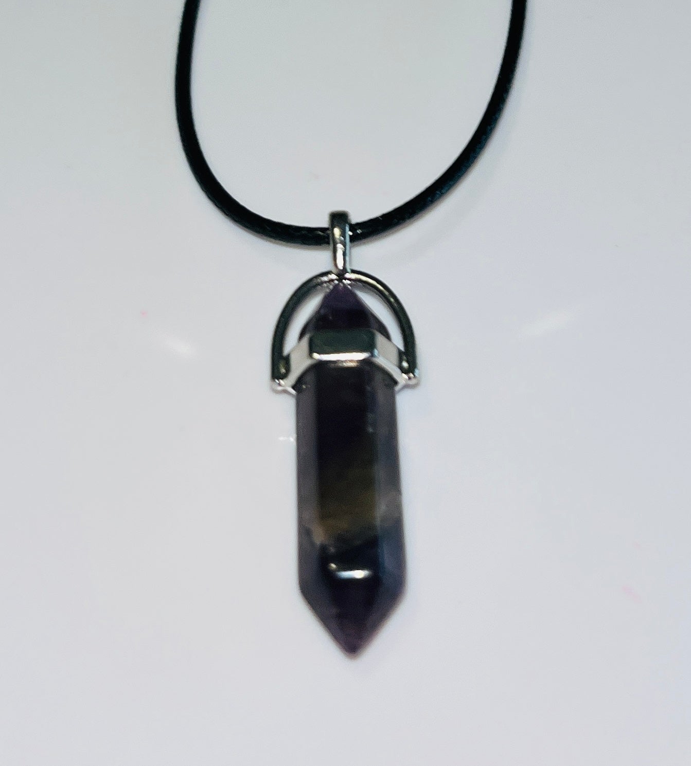 Natural Stone Hexagonal Pendulum Pendant