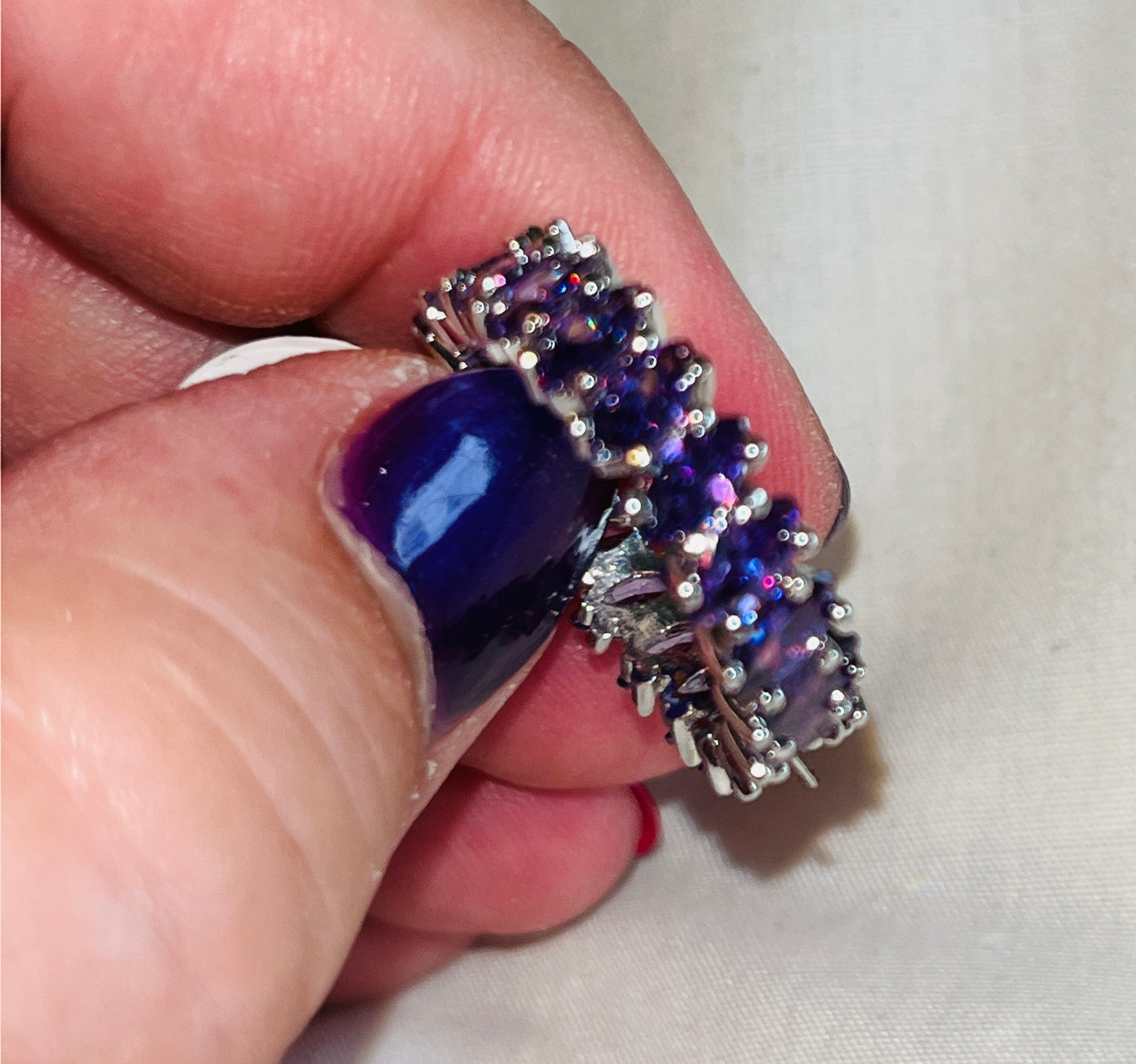 Amethyst Eternity Ring