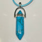 Natural Stone Hexagonal Pendulum Pendant
