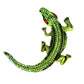 Rhinestone Crocodile Brooch