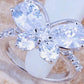 Butterfly Bliss CZ Ring
