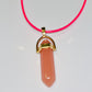 Natural Stone Hexagonal Pendulum Pendant