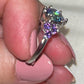 Violet CZ Topaz Ring