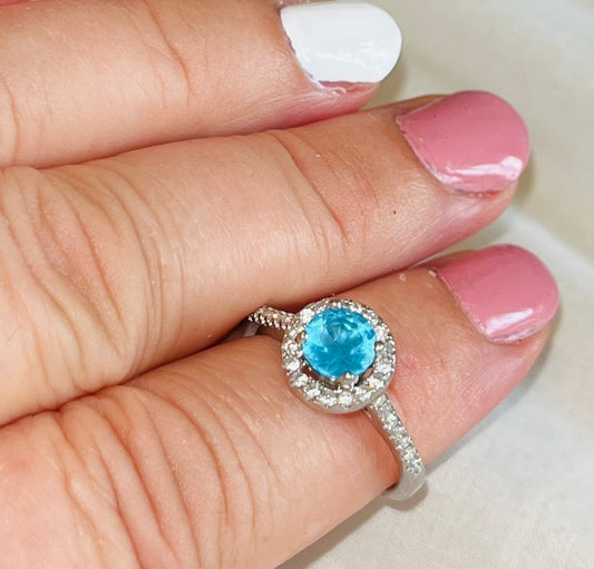 Tiny Turquoise Dream Ring