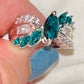 Marquis CZ Cascade Ring