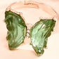 Sage Crystal Butterfly Ring