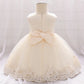Toddler Beaded Flower Party Dress