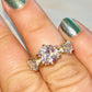 3 Stone CZ Bling Ring