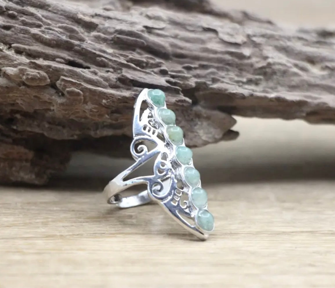 7-Turquoise Stone Ring