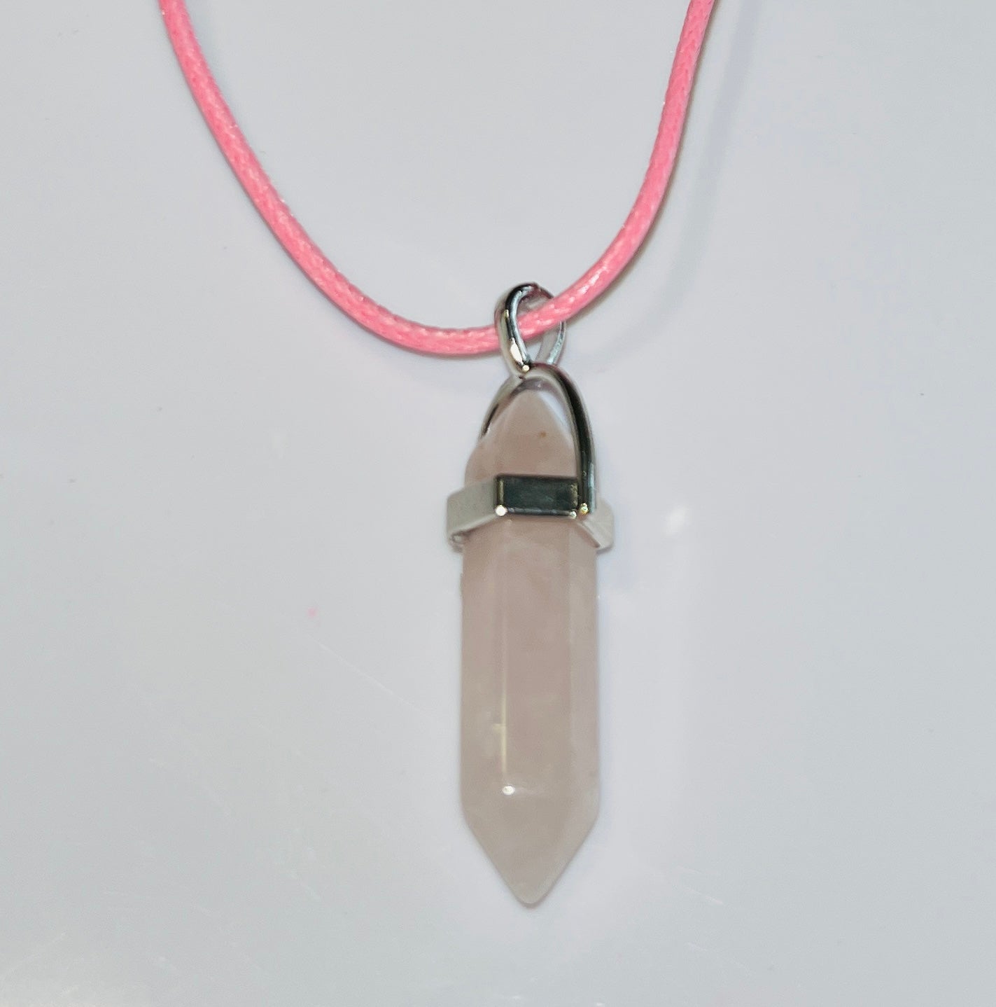 Natural Stone Hexagonal Pendulum Pendant