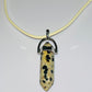 Natural Stone Hexagonal Pendulum Pendant