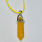 Natural Stone Hexagonal Pendulum Pendant