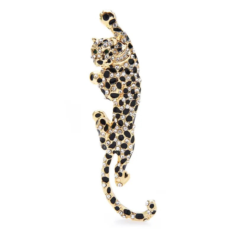 Climbing Leopard Brooch & Pendant