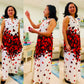 "Be My Valentine" 3D Botanical Dress