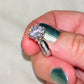 1.75ct AAA Zircon Engagement Ring