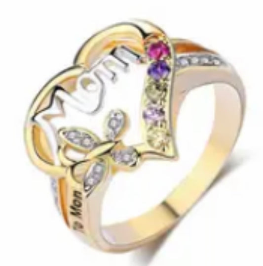 “Love You Mom” Ring