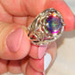 925 Silver Men’s Topaz Ring