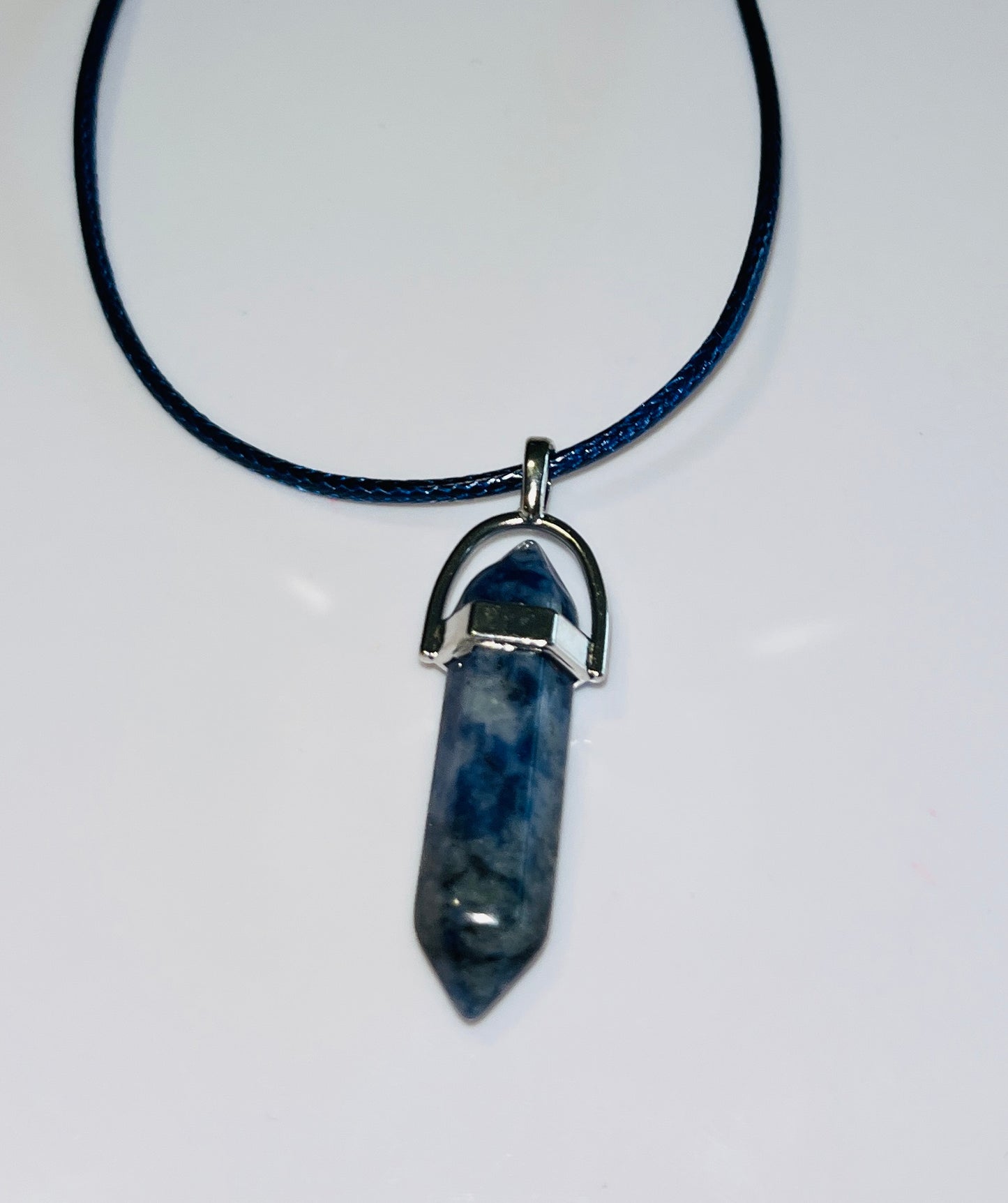 Natural Stone Hexagonal Pendulum Pendant